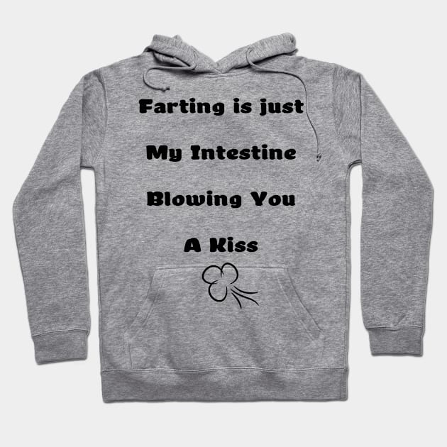 Funny Fart Valentine T-Shirt Hoodie by DougB